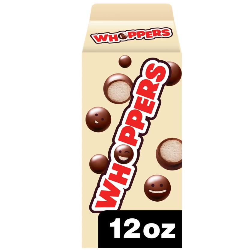 Whoppers Caramelos de Leche Malteada Caja de 12 oz