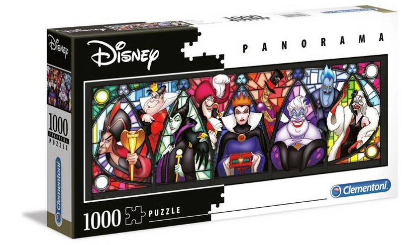 Clementoni Disney Villians 1000-piece Jigsaw Puzzle