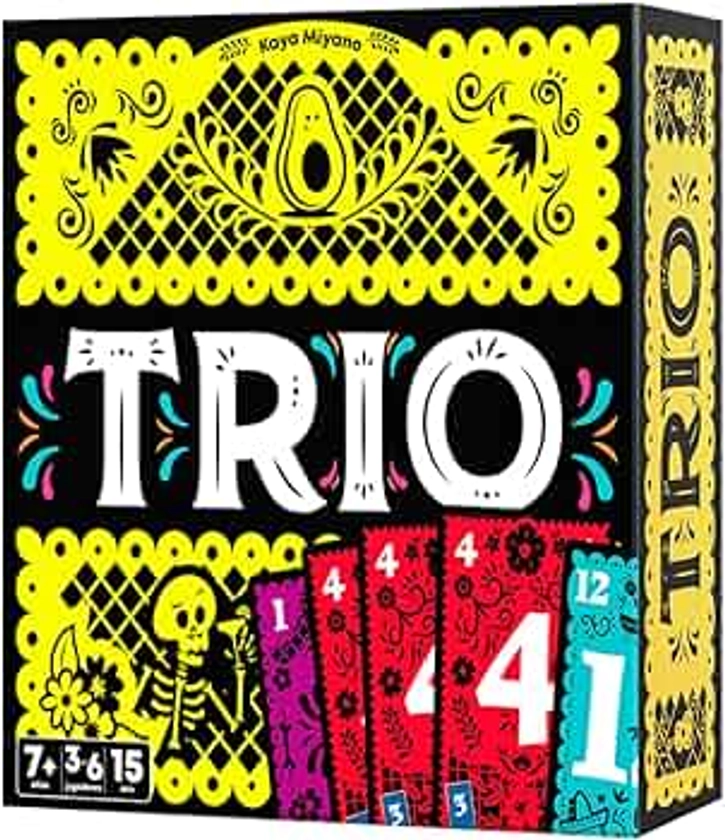 Cocktail Games Trio - Jeu de cartes en espagnol