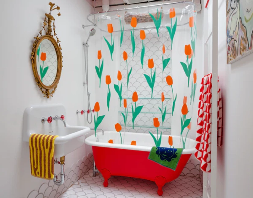 Tulip Shower Curtain