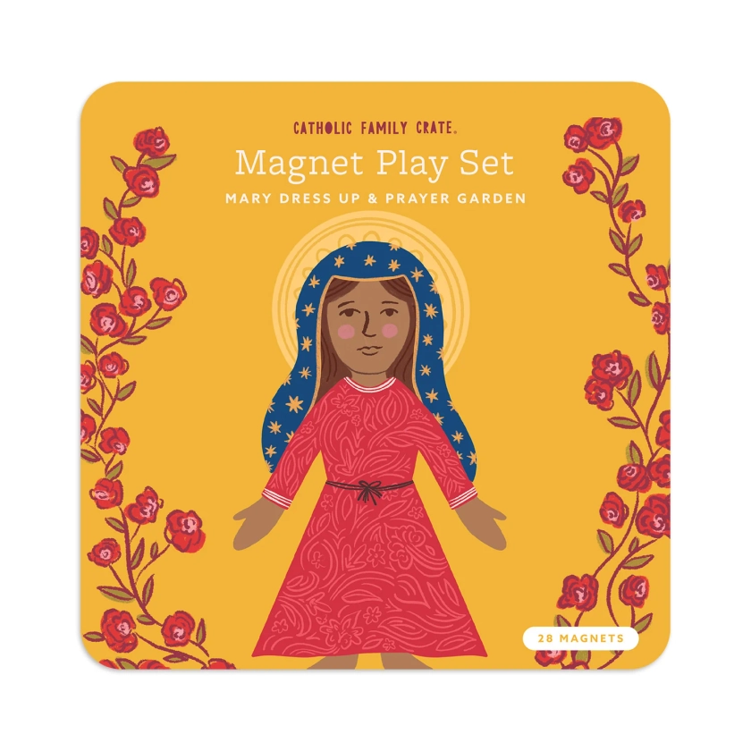 Mary Dress Up Magnet Playset