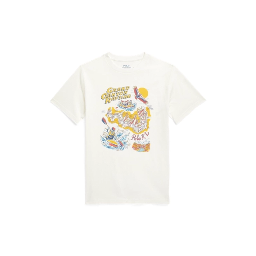 Baumwolljersey-T-Shirt mit Grafik für Jungen | Ralph Lauren® DE