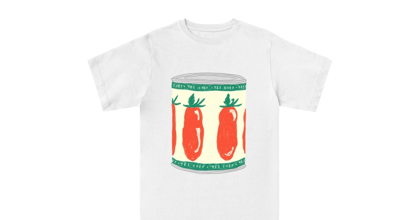 Yes Chef tomato tshirt | Everpress