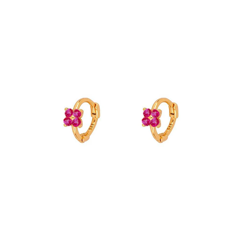 Pendientes Sion Pink Gold