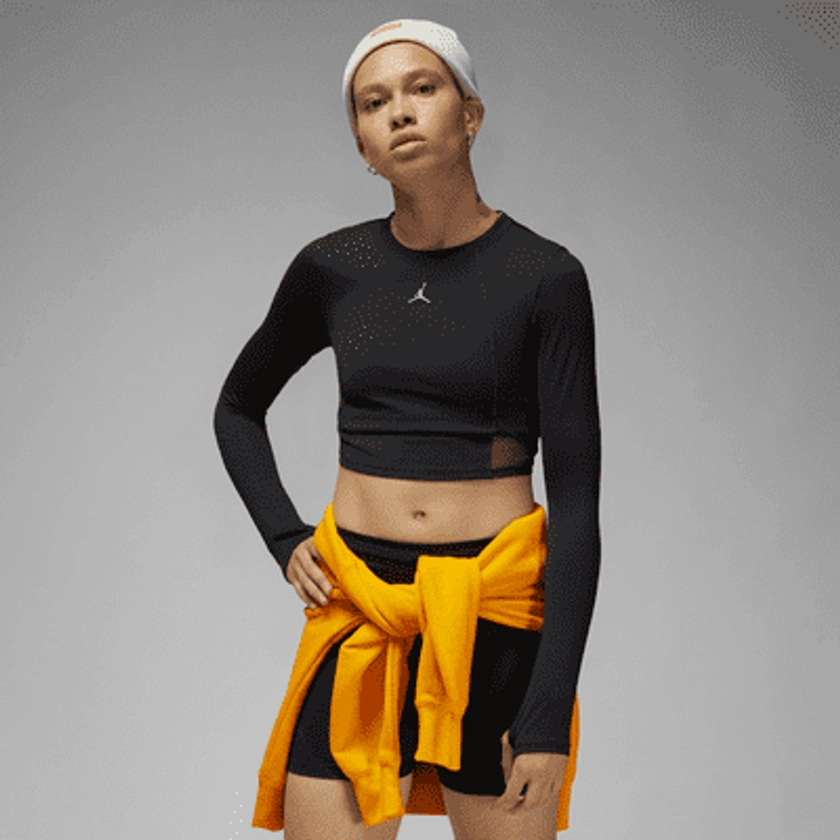 Crop top à manches longues Jordan Sport pour Femme. Nike FR