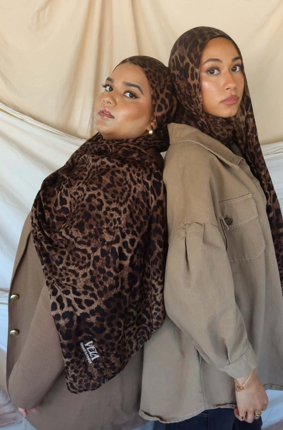 Leopard Print Hijab for Women - Shop Leopard Print Hijabs Online