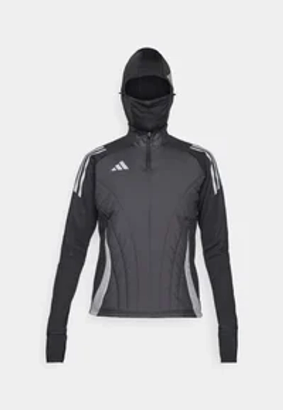 adidas Performance TIRO 24 COMPETITION WINTERIZED - Sweat à capuche - black/light onix/noir - ZALANDO.FR