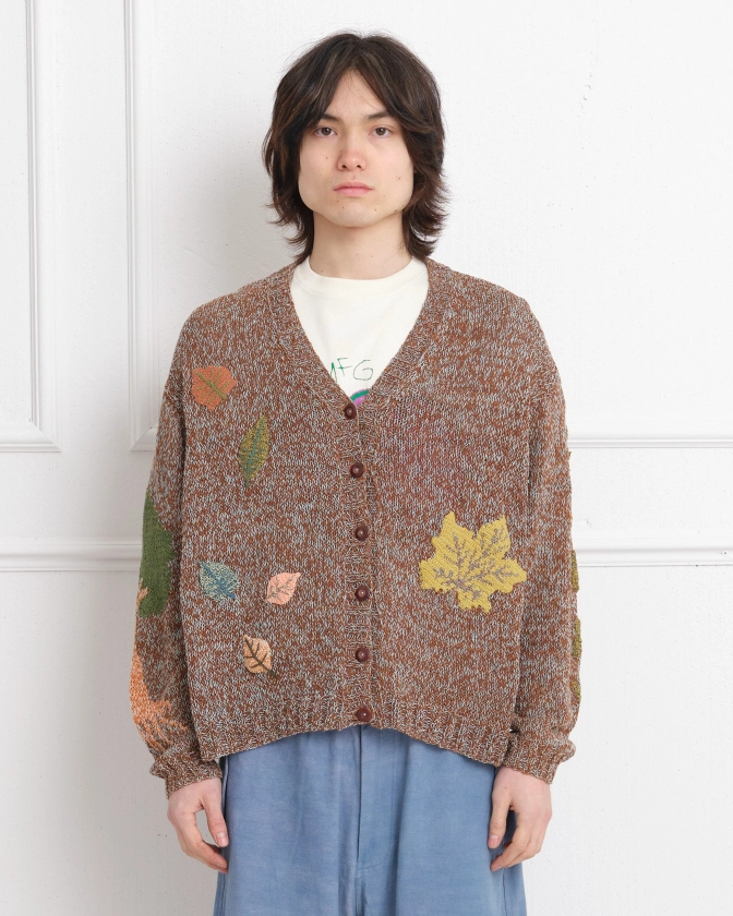 Twinsun Cardigan - Brown Sun Powered