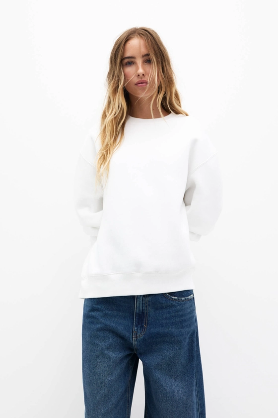 Sweat basique oversize - pull&bear