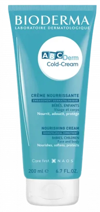 ABCDerm Cold-Cream Visage et Corps | Crème nourrissante - Peau de bébé