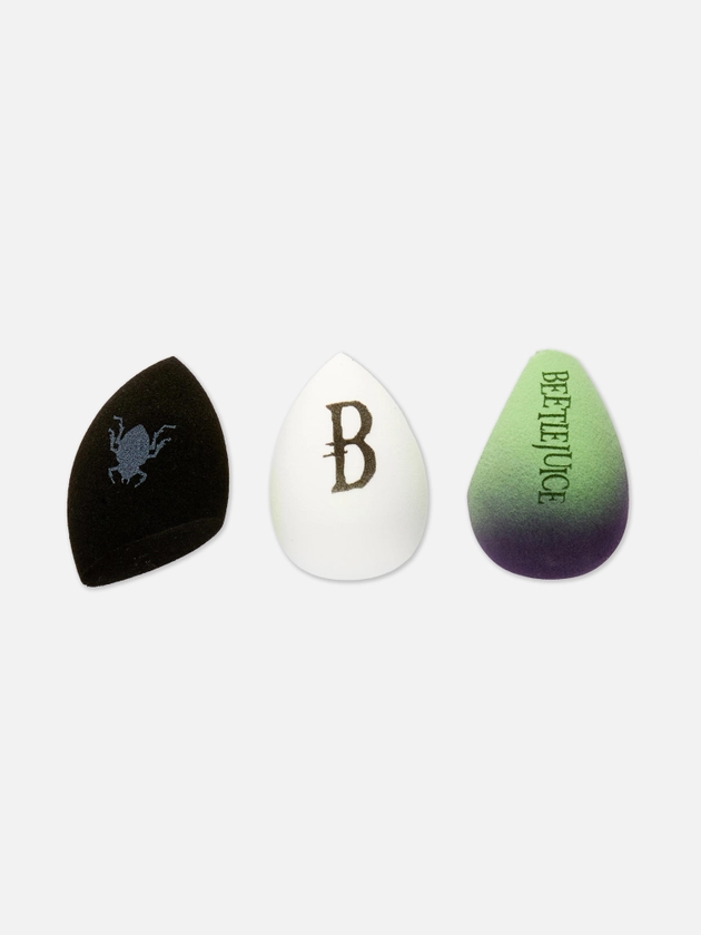 3pk Beetlejuice Makeup Blender Sponges