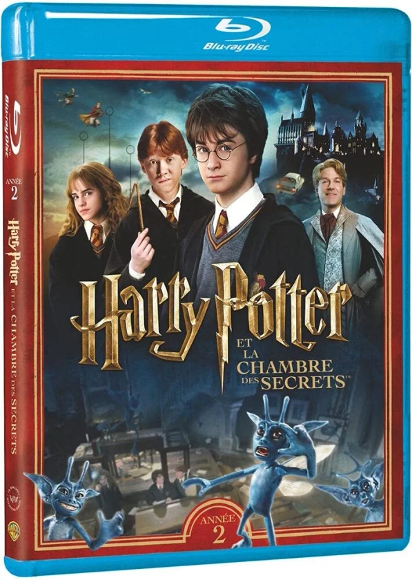 Harry Potter et la Chambre des Secrets - Année 2 - Le monde des Sorciers de J.K. Rowling - Blu-ray