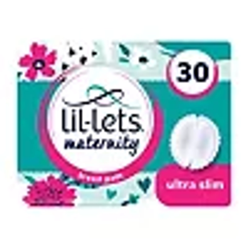 Lil-Lets Maternity Breast Pads - 30 Pack - Boots