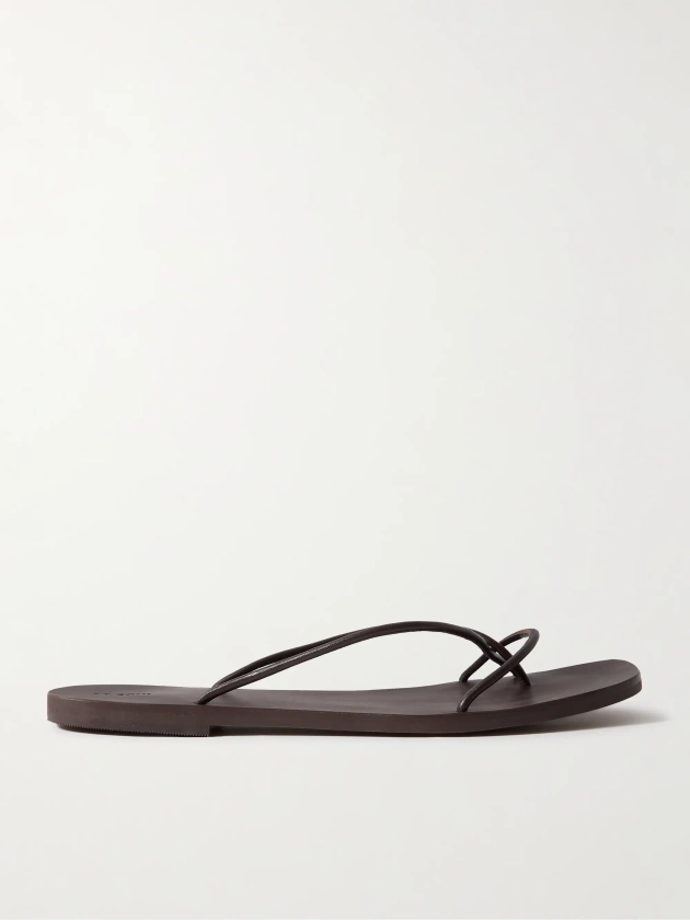 ST. AGNI Leather sandals | NET-A-PORTER