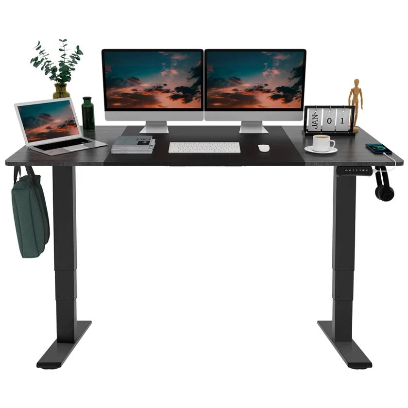 Evoleht Dual Motor Height Adjustable Standing Desk - Wayfair