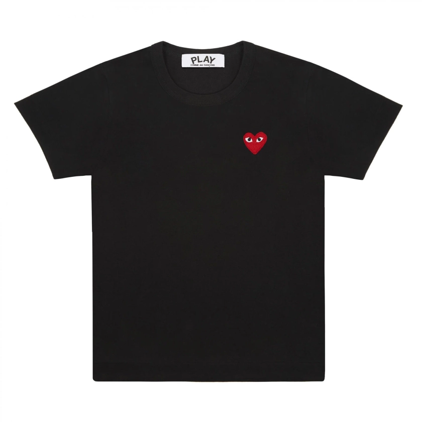 Play Comme des Garçons T-Shirt mit klassischem roten Herz