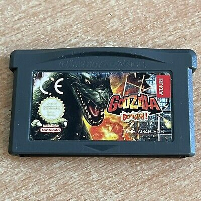 Godzilla Domination (2001) - Nintendo Gameboy Advance GBA - Cartridge Only