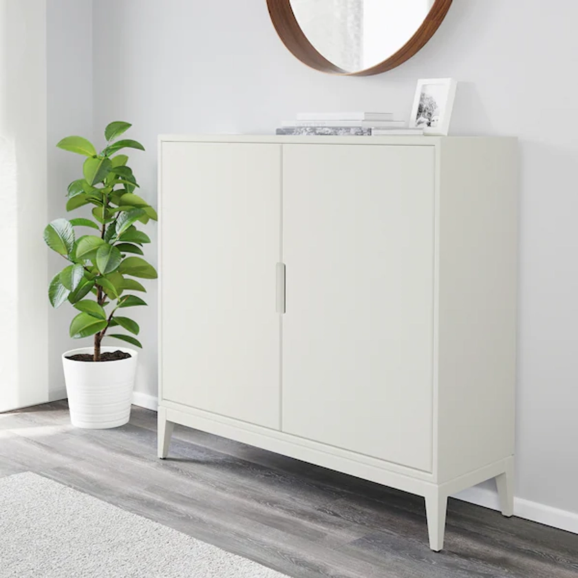 REGISSÖR Cabinet, white, 118x110 cm - IKEA