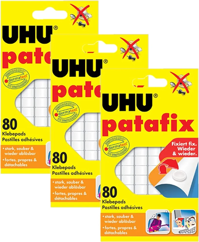 UHU Adhesive Pads (White - Pack of 240)