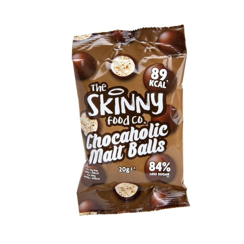 Chocolate Malt Balls | Skinny Chocolate | The Skinny Food Co