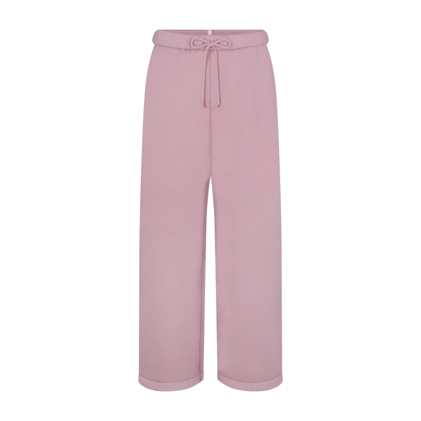 COTTON FLEECE CLASSIC STRAIGHT LEG PANT | DUSK