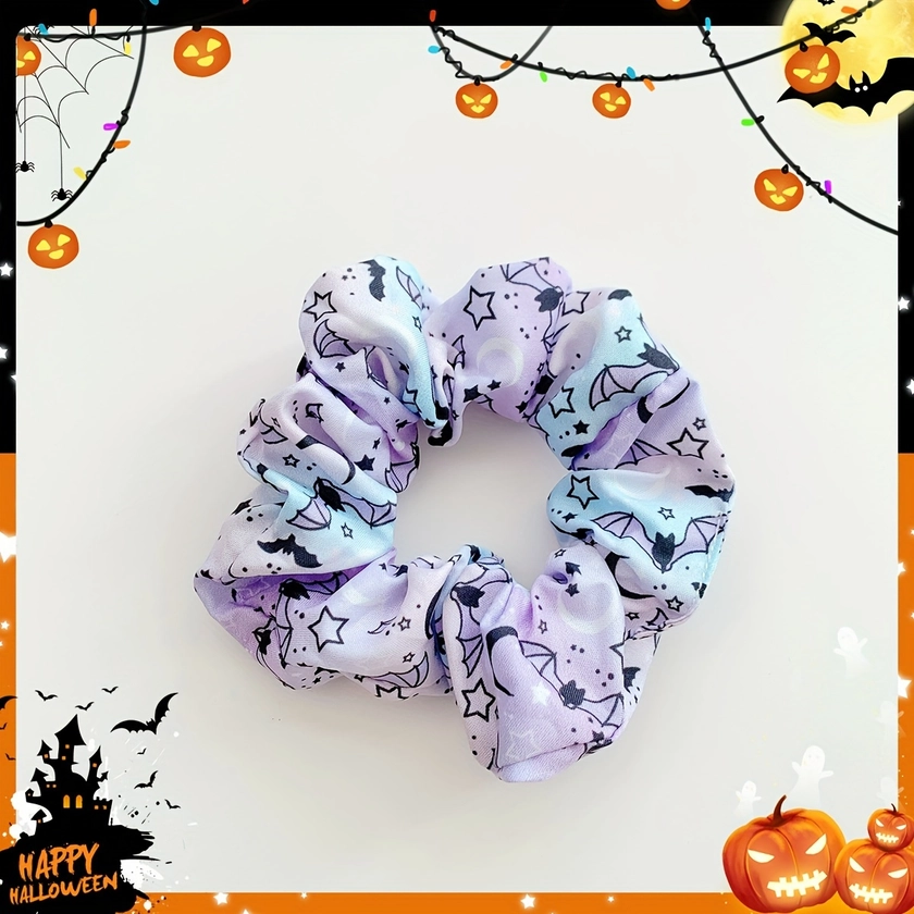 Halloween Hair Tie Large Hair Loop Hair - Temu