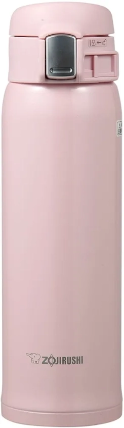Zojirushi SM-SA48PB Stainless Steel Vacuum Insulated Mug, 1 Count (Pack of 1), Pearl Pink