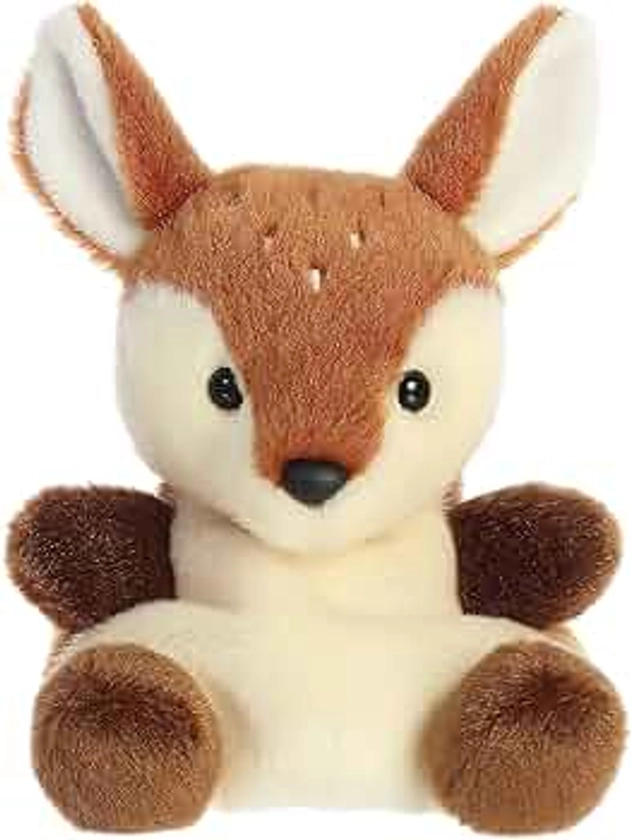 Aurora® Adorable Palm Pals™ Dalia Fawn™ Stuffed Animal - Pocket-Sized Play - Collectable Fun - Brown 5 Inches