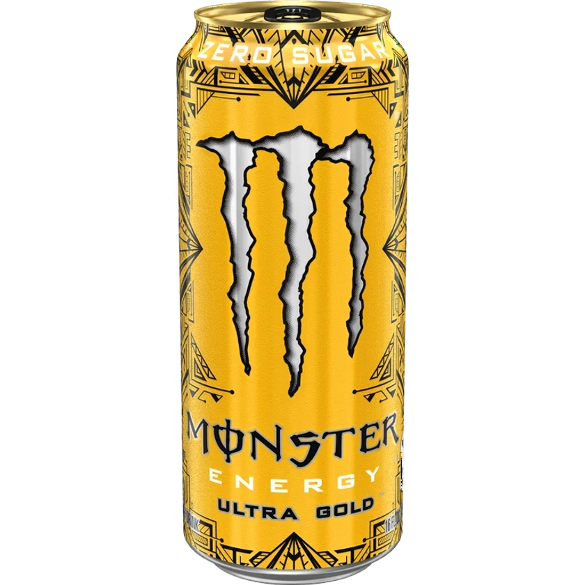 Monster Ultra Gold, Sugar Free Energy Drink, 16 fl oz