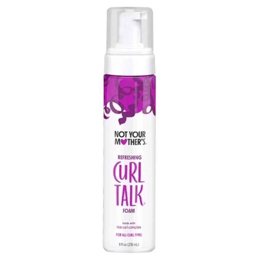 Not Your Mother's Curl Talk Refreshing Curl Foam - 8 fl oz