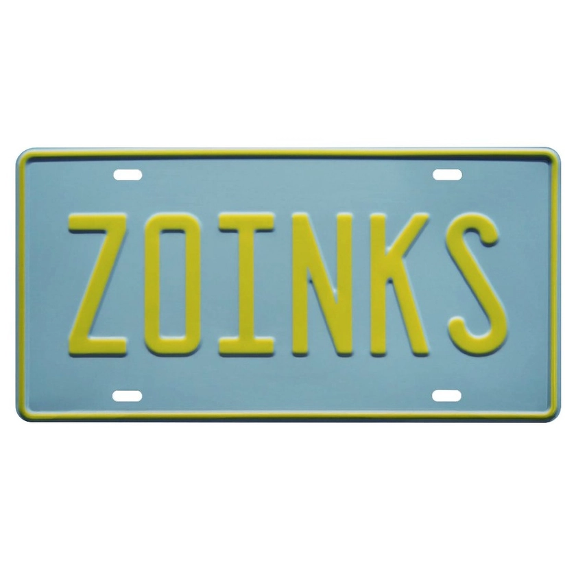 1pc Metal Sign, Vintage Art, Scooby Doo, Zoinks, Ideal Gift For For Bedroom, Decor Wall Art, Wall Decoration, Fall Decor, Wall Decor, Room Decor, Room Decoration, No Frame