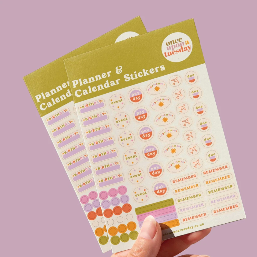 Planner & Calendar Stickers