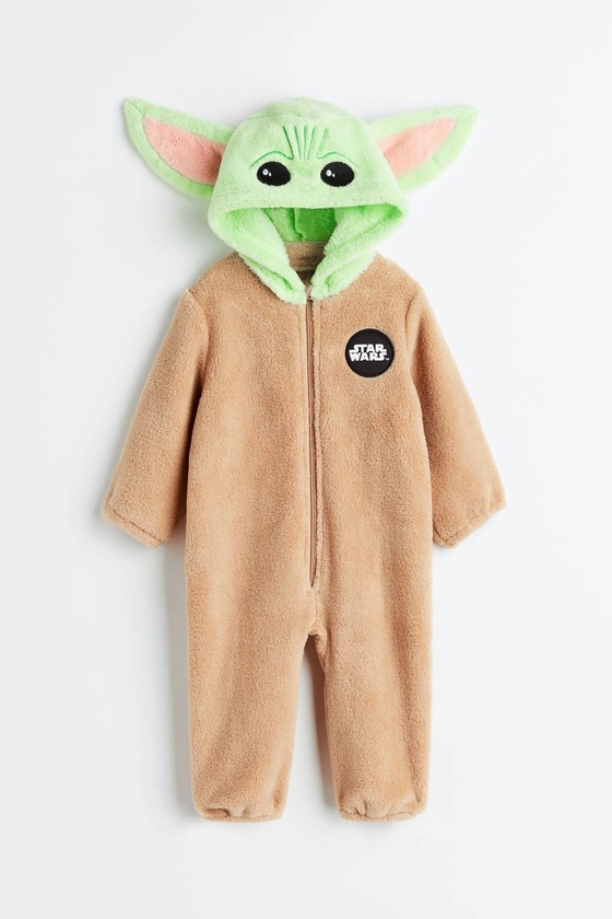 All In One Suit - Beige/Yoda - Kids | H&M AU