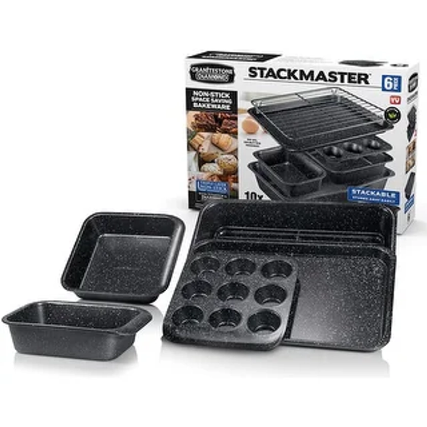 Granitestone Non Stick 6 Piece Baking Pan Set | Overstock.com Shopping - The Best Deals on Specialty Bakeware | 38311959