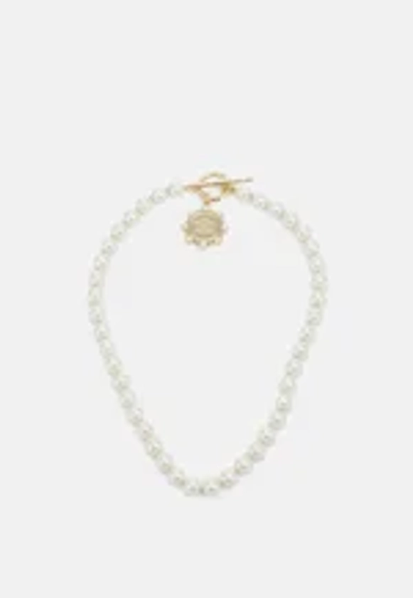 Lauren Ralph Lauren COLLAR - Collier - gold-coloured/white/doré - ZALANDO.FR