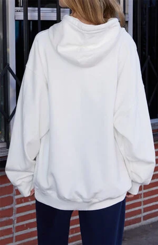 John Galt White Christy Northshore Oversized Hoodie | PacSun