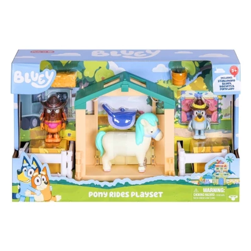 Bluey Pony Rides Playset