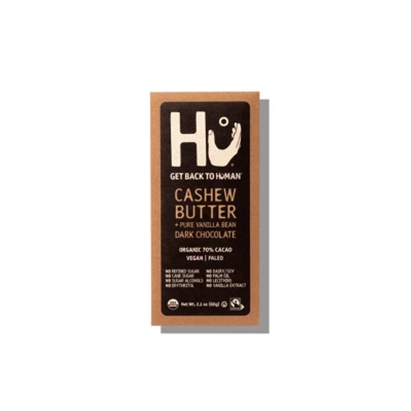 Hu Cashew Butter + Pure Vanilla Bean Dark Chocolate Candy - 2.1oz