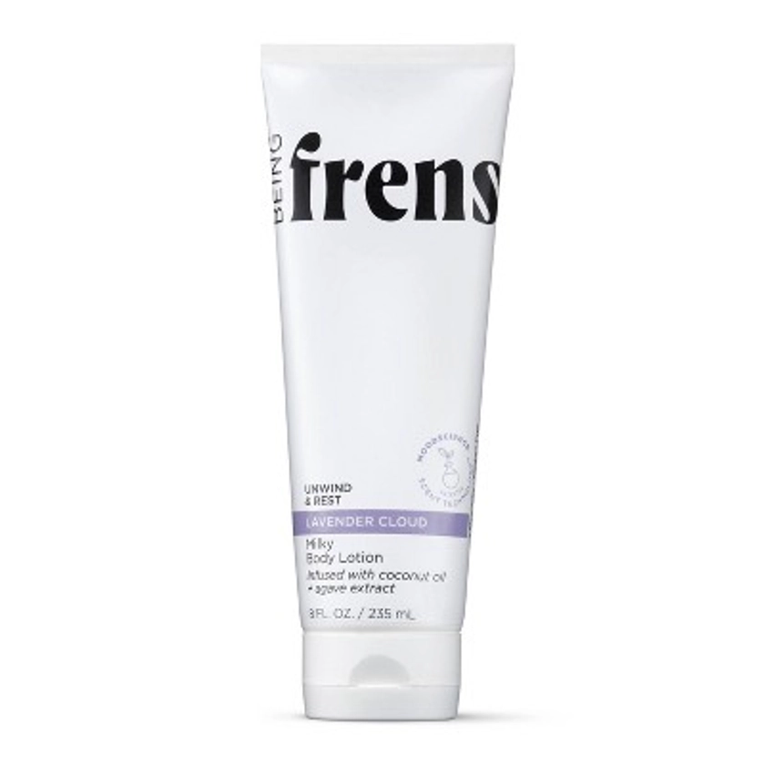 Being Frenshe Milky Hydrating Lotion for Dry Skin with Coconut Oil Fresh - Lavender Cloud - 8 fl oz