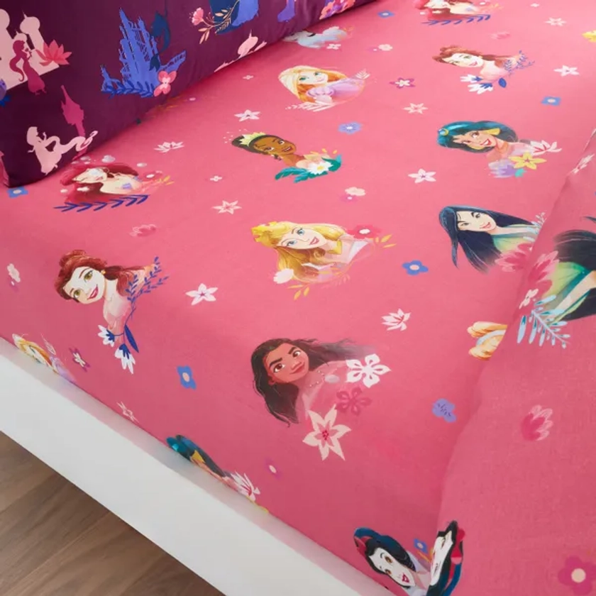 Disney Princess Set of 2 Fitted Sheets