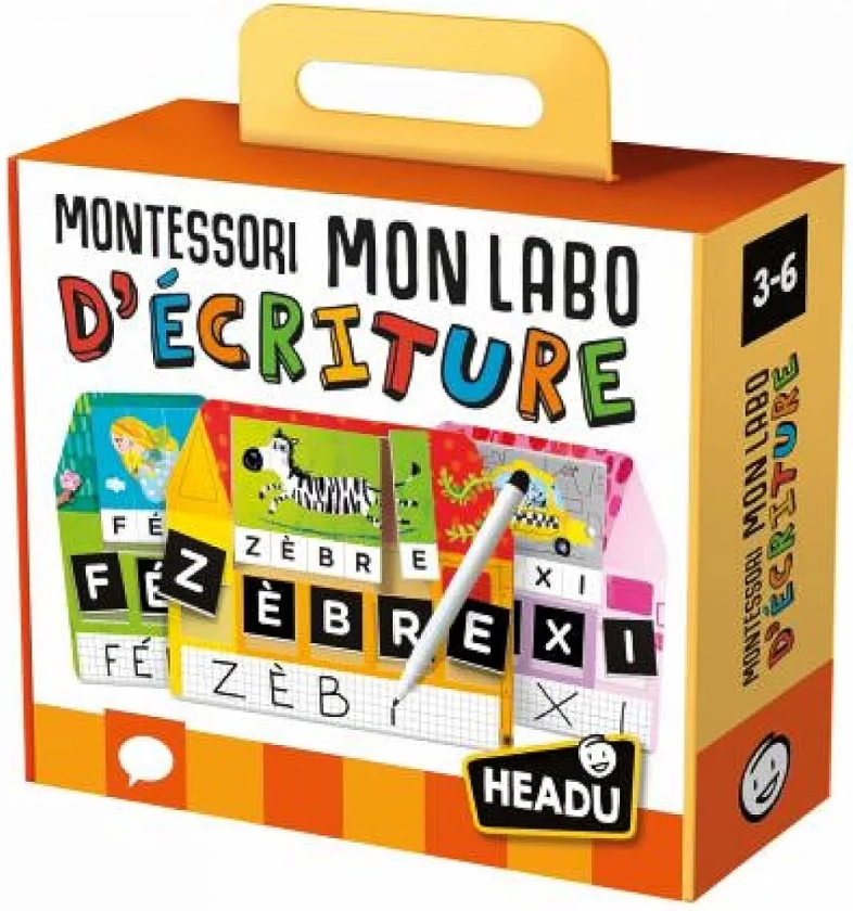 Headu- Jeu éducatif, FR26951, Multicolore