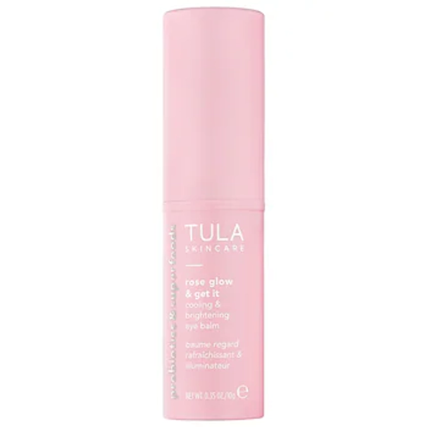 Rose Glow + Get It Cooling & Brightening Eye Balm - TULA Skincare | Sephora