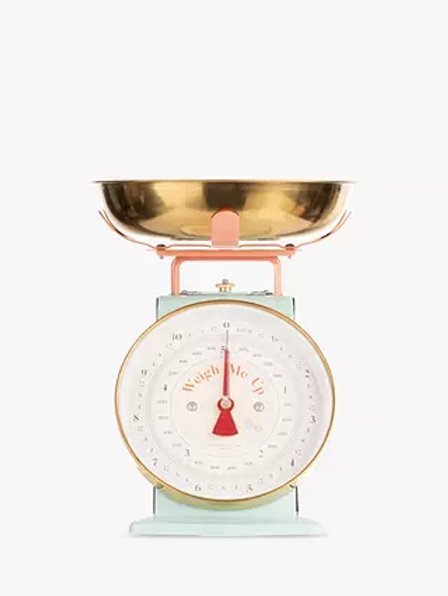 Yvonne Ellen Mechanical Kitchen Scales, 5kg, Pink/Gold