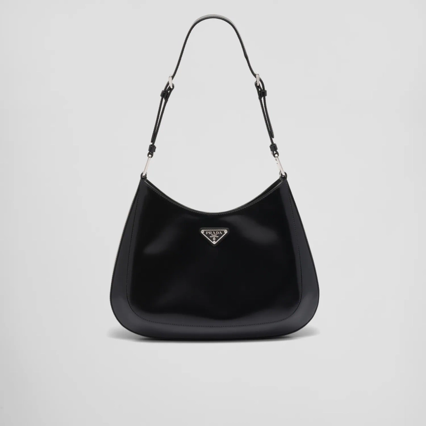 Prada Cleo brushed leather shoulder bag