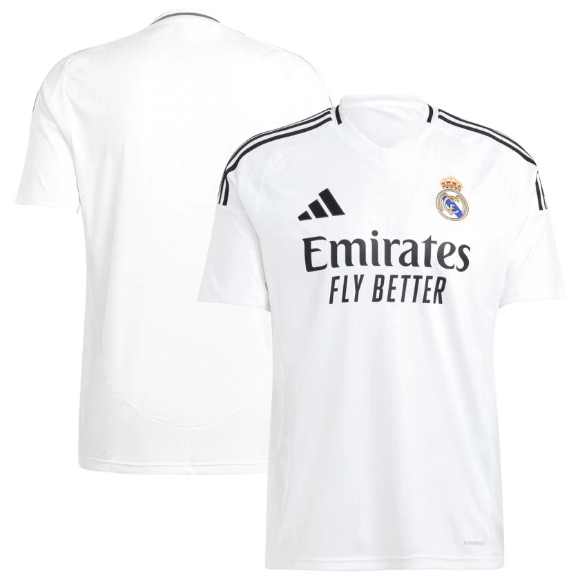 Real Madrid adidas 2024/25 Home Replica Jersey - White