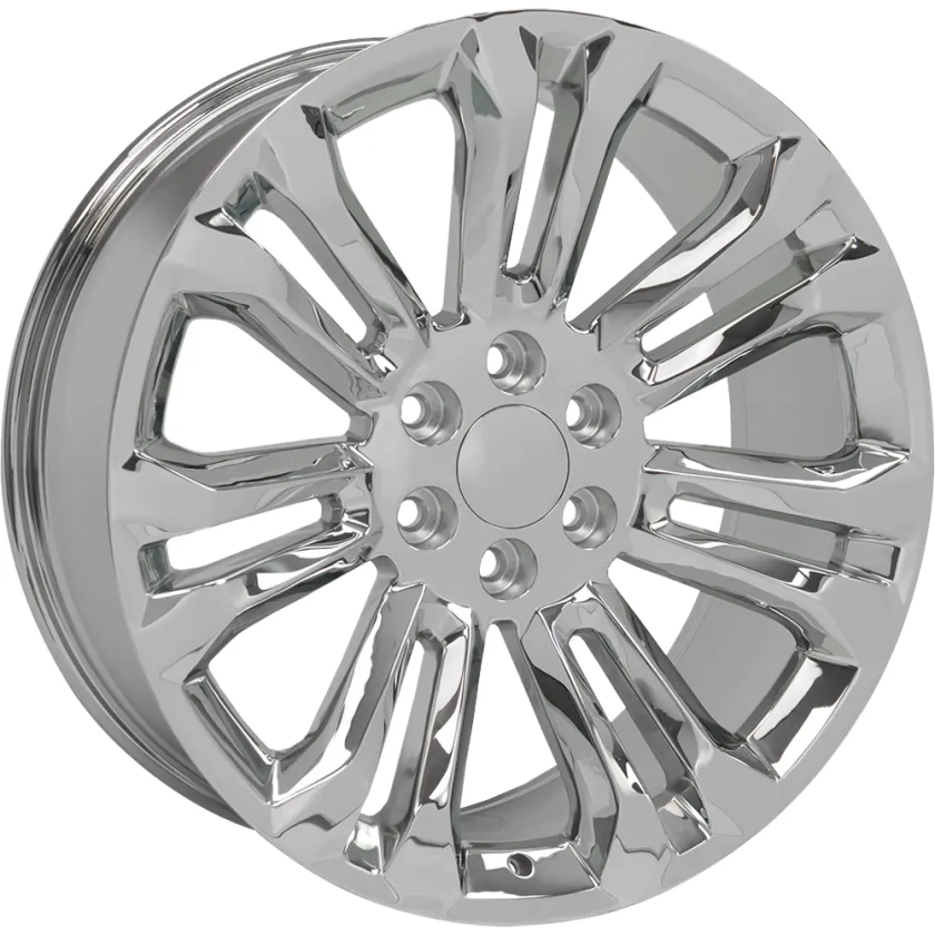 4Play OE Wheels CV43 22x9 24 Chrome | CV43B-22090-6550-24C | Custom Offsets