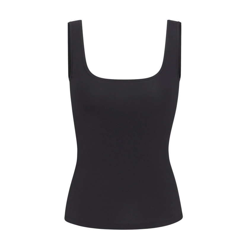 Cotton Jersey Tank - Soot | SKIMS