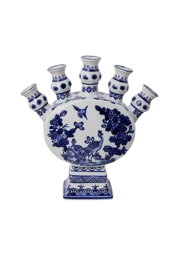 Peacock of Paradise Tulipiere Vase