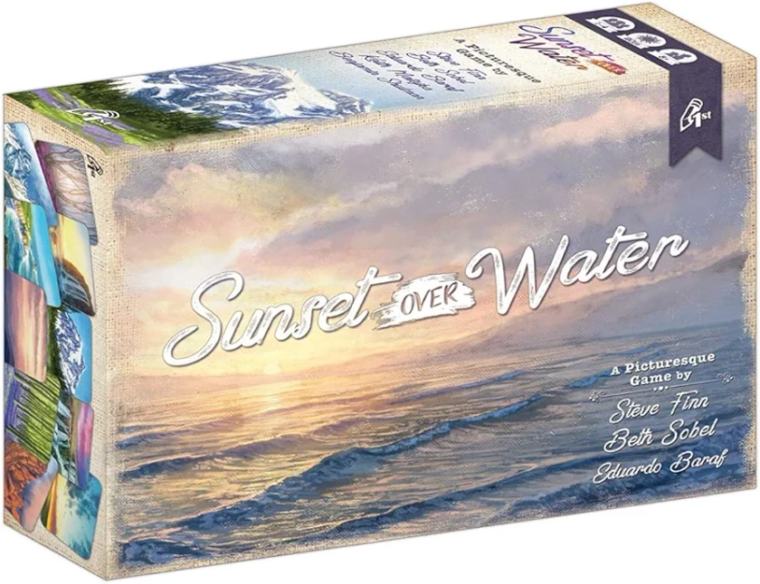 Pencil First Games, LLC Sunset Over Water Card Game - English