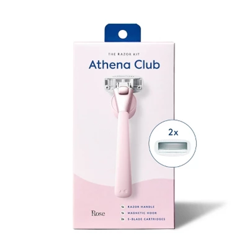 Athena Club Rose Razor Kit